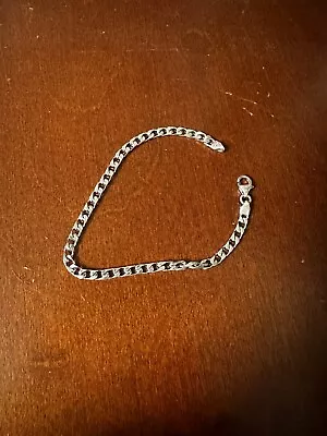 Miansai 4mm Cuban Chain Bracelet  925 Sterling Silver - Polished Silver / L • $49.99