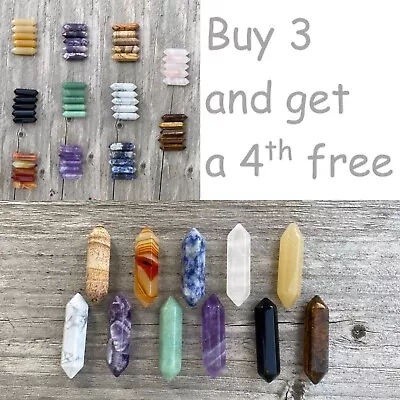 £1 • Buy Natural Crystal Points Quartz Pocket Palm Healing Gemstone Crystal Stones Unique