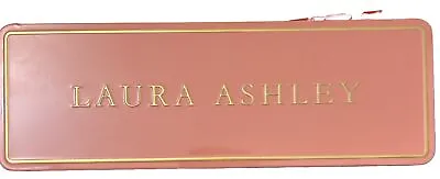 LAURA ASHLEY EYESHADOW PALETTE  ~ 12 Colours In Pink Case With Mirror • £19.99