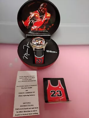 1997 Michael Jordan Wilson Watch And Display Case... Great Collectable... • $44.99