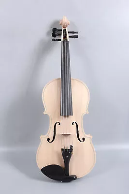 Unfinished 5 String 4/4 Viola Kits Maple Back Spruce Top Ebony Fitting DIY Viola • $186.35