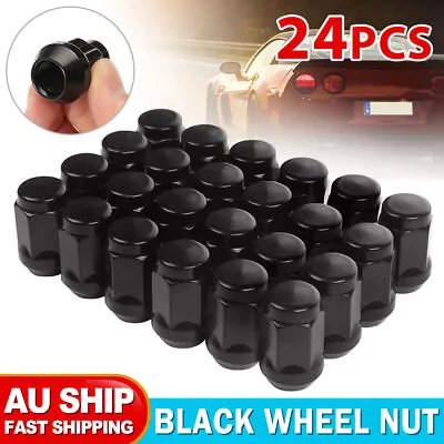 24PCS Wheel Nuts M12x1.5 Socket Set For Holden Commodore Ford LandCruiser Prado • $23.95