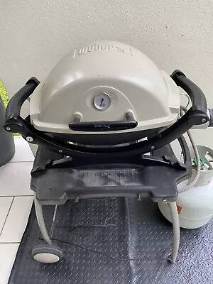 Weber Q100 BBQ With Stand • $200