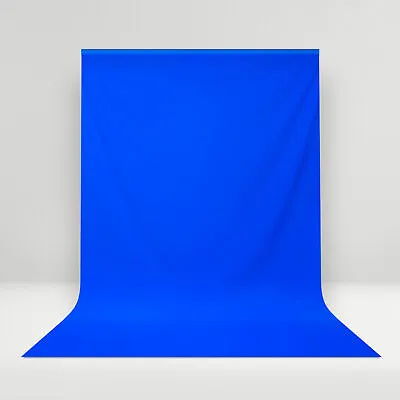 LS Blue Muslin Backdrop Background Screen Photography Photo Video Studio 5'x10' • $16.85