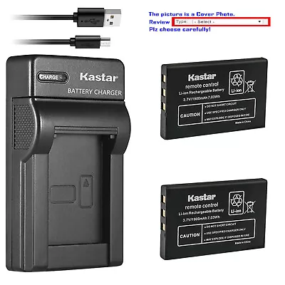 Kastar Battery Slim USB Charger For URC MX 880 MX-880 URC MX 890 MX-890 URC MX • $14.59