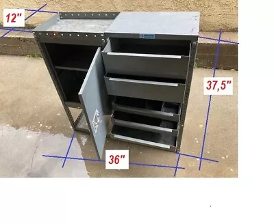 Adrian Steel Vertical Rack Drawer Module • $579