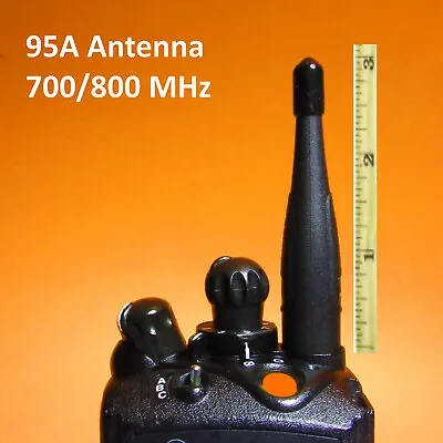 95A Tuned 700-800 GPS 3  Stubby Antenna For Motorola VISAR HT1000 MTS2000 MT2000 • $33.89