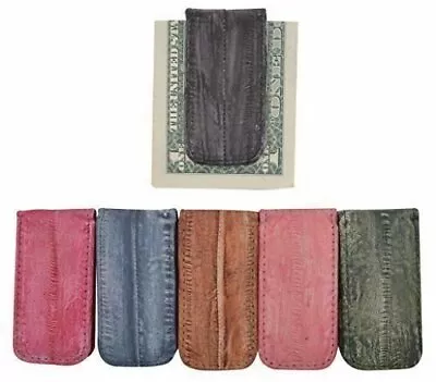 Waterproof Men's Eel Skin Large Magnetic Money Clip By Marshal • $18.99