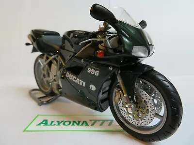 MINICHAMPS 1/12 DUCATI 996 MATRIX Reloaded Bike Moto Motorcycle Model *RARE* • $297.70