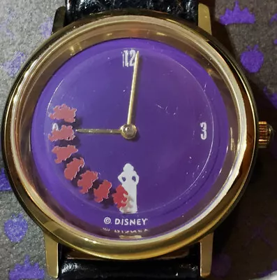 Rare Disney Snow White And The Seven Dwarfs Rotating Watch 30yrs Mint In Tin • $40