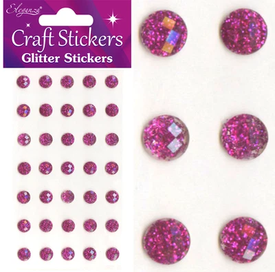 £1.99 • Buy 6mm Pink Diamante Pearl Stickers Self Adhesive Rhinestone Gems Card Making Craft