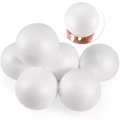 6 Inch Foam Ball6 Pack White Polystyrene Foam Balls For Craft Making School ... • $30.05