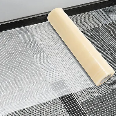 Carpet Protector Film Clear Self-Adhesive Surface Protective Film 24in X 500feet • $60.80