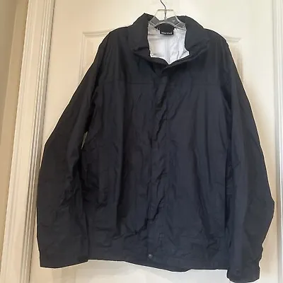 Marmot Black Precip Rain Jacket Windbreaker Waterproof Size XL *read • $24.90