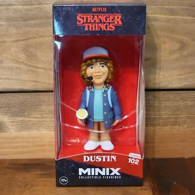 Dustin Netflix Stranger Things 4.5 In MINIX Collectible Figure TV Series 102 • $12.99