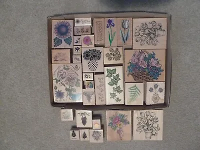 Floral Flowers Plants Rubber Stamps PSX Stampin' Up! + More **YOU CHOOSE** • $7.50