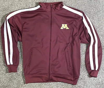 A/S Sports Minnesota Golden Gophers Full Zip Jacket Men’s SZ. Large Burgundy • $25