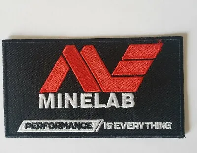 Minelab Logo Embroidered Patch Iron On Metal Detector Detecting Accessory  • $9.99