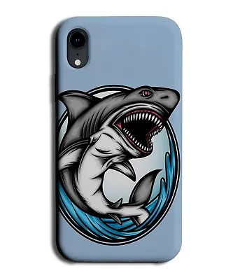 Angry Shark Phone Case Cover Sharks Anger Funny Annoyed Sad Grumpy Daddy AB95 • £14.95