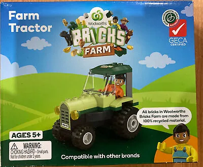$30 • Buy Farm Tractor Woolworths Woolies Brick Farm Lego