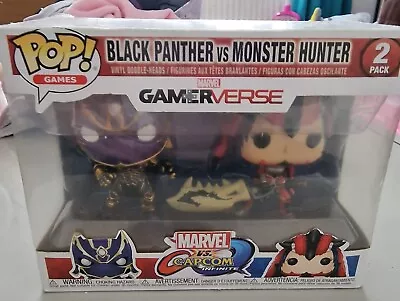 Funko Pop Marvel Black Panther Vs Monster Hunter • £10