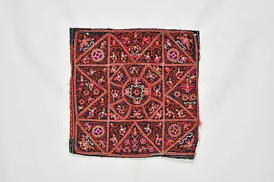 Antique / Vintage Chinese Embroidery / Embroidered Textile Fabric Panel • $25