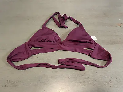Purple MOSSIMO   Swimsuit Bikini Top Size Small • $0.99