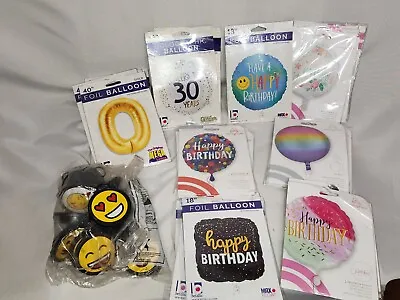 Lot Of Foil/Mylar Balloons And Weights • $19.99