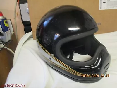 Vtg Early 80s Polaris Full Face Snowmobile Helmet Lg 7 1/4 7 1/2 • $89.99