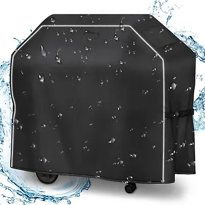 58  Outdoor BBQ Grill Cover 600D Heavy Duty Waterproof For Weber Nexgrill Ect • $31.99