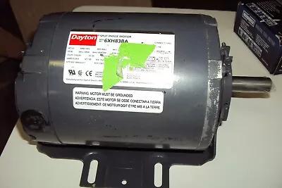 DAYTON 6XH83 MOTOR Open Dripproof 1/2 HP 1425  RPM 110/220V 56 FR  50HZ • $143.95