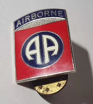 U.S. ARMY 82nd AIRBORNE DIVISION LAPEL / HAT PIN • $9.95