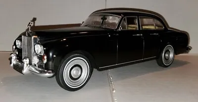 $129 • Buy MCG 1:18 1965 Rolls Royce Silver Cloud III Flying Spur Sleek & Black NEW!!