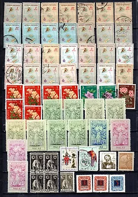 Macao.  Collection Builder Of 61 Stamps. • $6.50