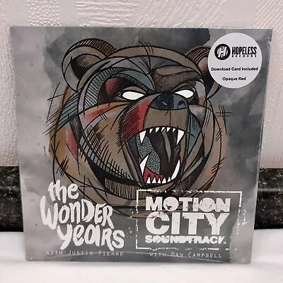 The Wonder Years Motion City Soundtrack 7  Opaque Red Vinyl Hopeless Records 45 • $59.99