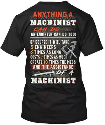 Machinist Tee T-Shirt Tee T-Shirt Made In The USA Size S To 5XL • $21.52