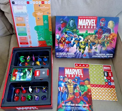 Marvel Heroes Strategy Board Game 2006 Fantasy Flight Game - EXCELLENT! • $77.95