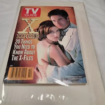 TV Guide Magazine April 6-12 1996 X Files EXPOSED- 20 Things You Need To Know... • £5.62