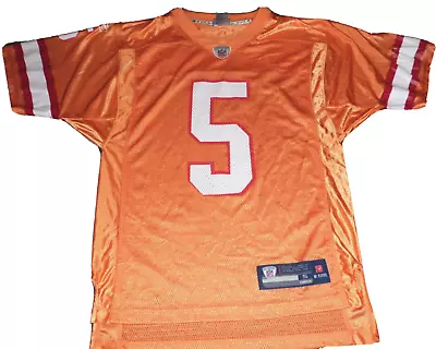 Reebok Nfl Equipment Tampa Bay Buccaneers Josh Freeman Alt Orange Jersey Size S • $30.68