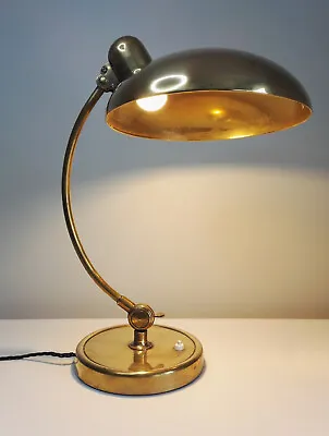 Rare Brass Kaiser Idell President 6631 Luxus Lamp. 1930s Bauhaus Design Classic  • £1250