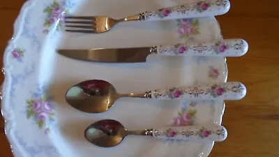 £44.99 • Buy 24pcs Cutlery Set  Good  Match For ROYAL ALBERT TRANQUILITY  + Similar