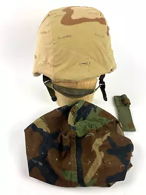 Military PASGT Combat Helmet Made With Kevlar Small W/ 2 Covers S-1 Parachutists • $156.86