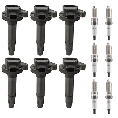 6X Ignition Coil + 6X Spark Plug Pack For 2011-2016 Ford Mustang V6 3.7L UF553 • $78.11