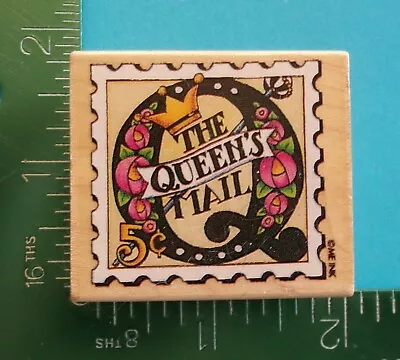 All Night Media THE QUEENS MAIL Rubber Stamp Mary Engelbreit 810E • $6.36