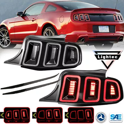 2Pcs LED Tail Lights For 2010-2014 Ford Mustang Rear Lamp Sequential Turn Signal • $399.99