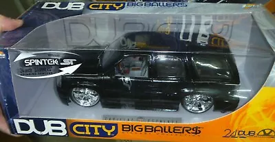 JADA Dub City Big Ballers Cadillac Escalade BLACK 1:18 DIECAST CAR • $39.89