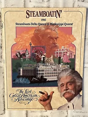 Steamboatin' The Last Great American Adventure W. McLean Vintage Travel Twain • $35