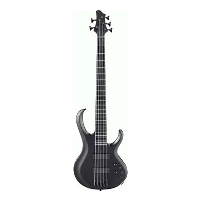 Ibanez Iron Label BTB625EX Bass Guitar 5-String Black Flat • $1747.95