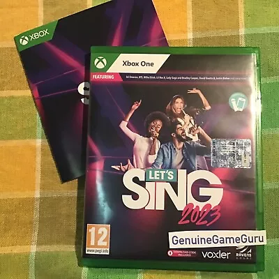 💥 Let’s Sing 2023 Xbox One Game. BTS Ed Sheeran Rita Ora P!nk Clean Bandit Etc • £27.99