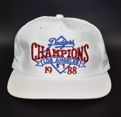 Los Angeles Dodgers 1988 World Series Champions Vintage Snapback Hat • $79.95